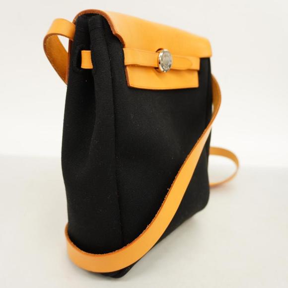 Hermes Shoulder Bag Ale TPM Toile Officier Natural Silver Hardware Women's - Picture 2 of 10